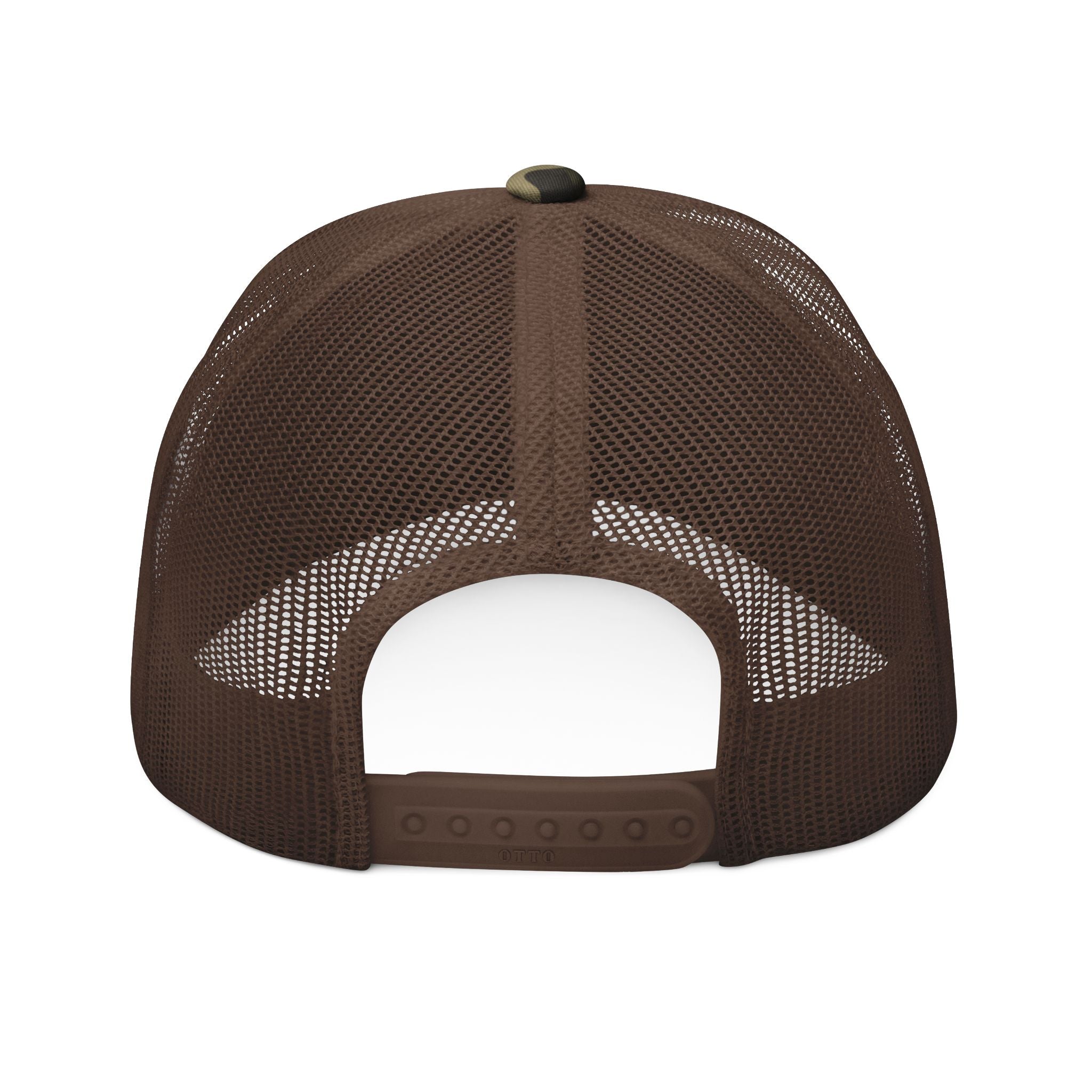Initial Camo Trucker Cap