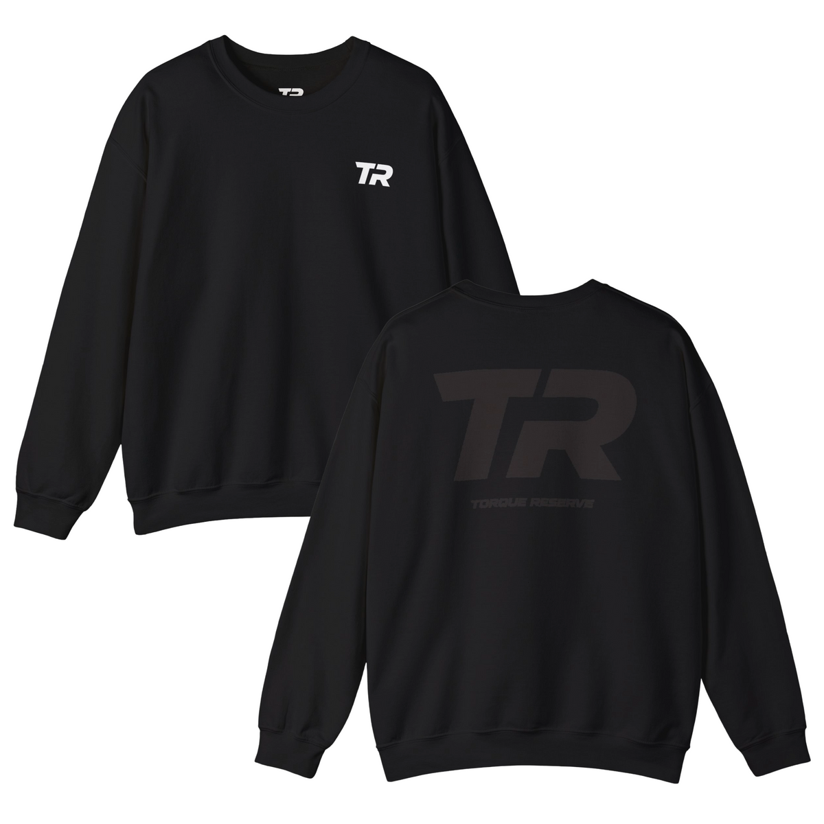 Faded Initial Crewneck