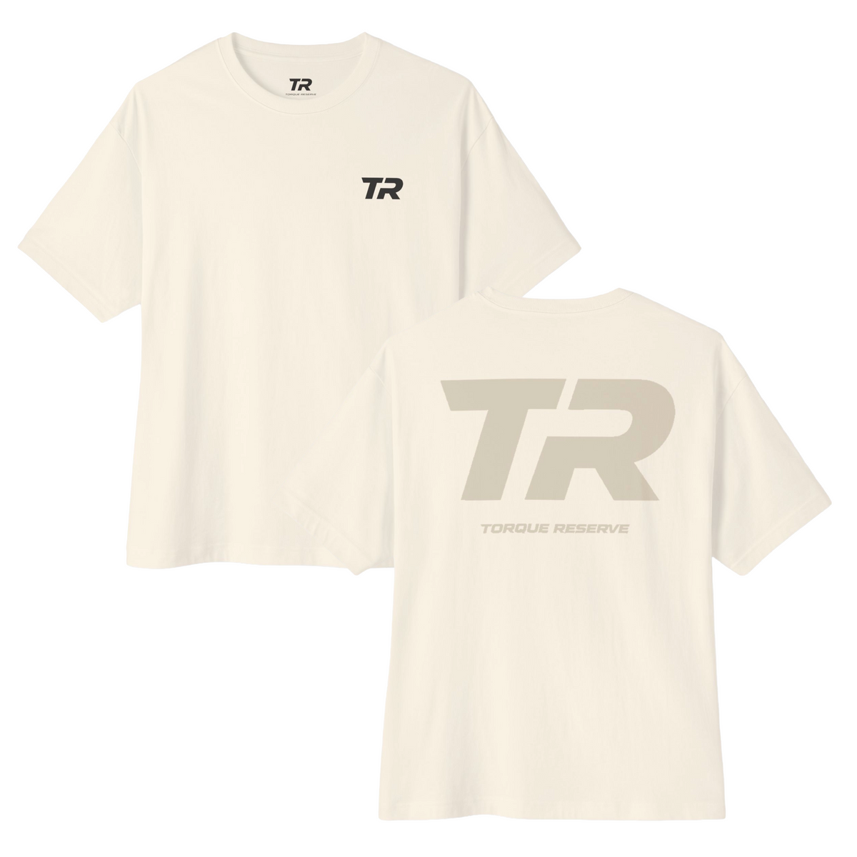 Faded Initial Graphic Tee