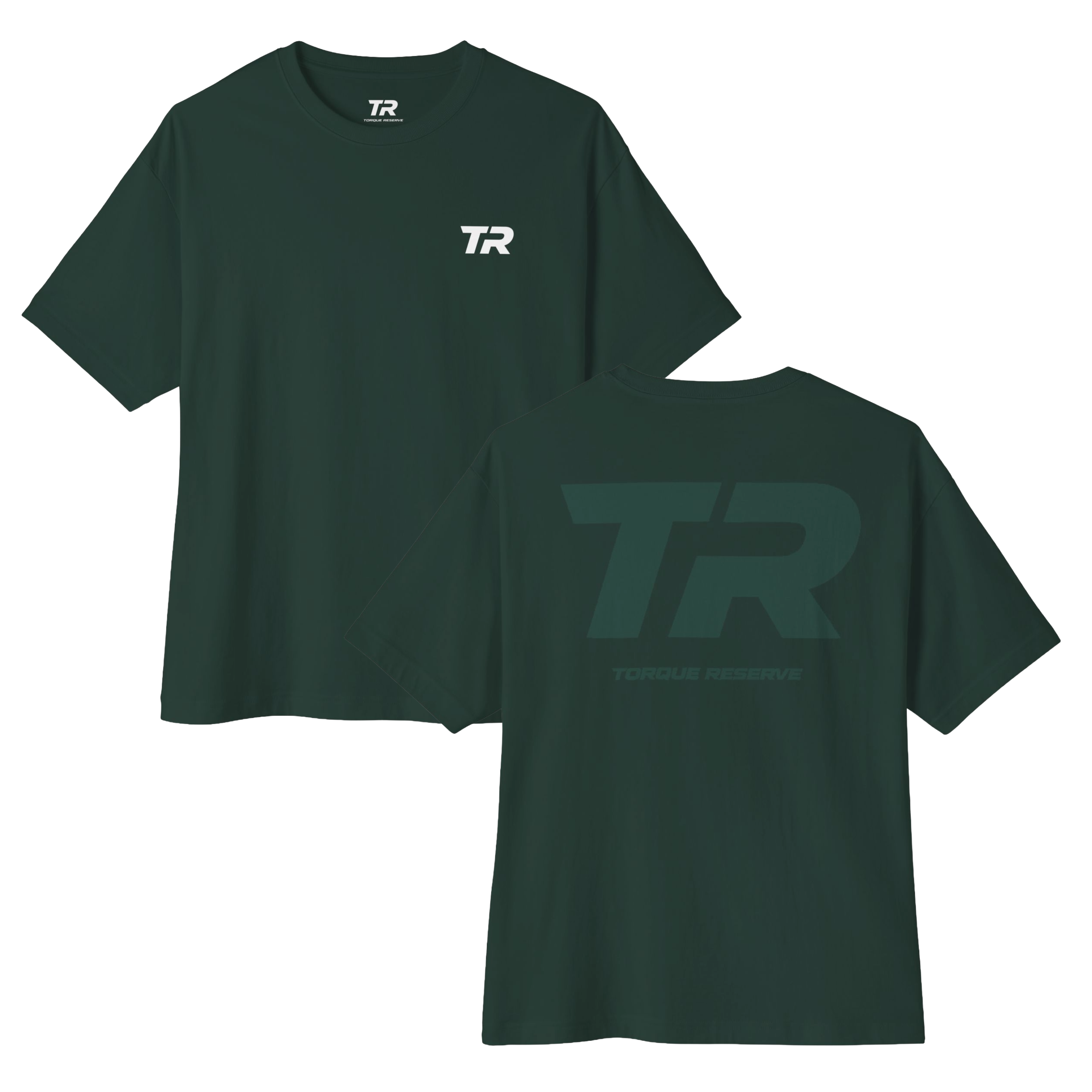 Faded Initial Graphic Tee