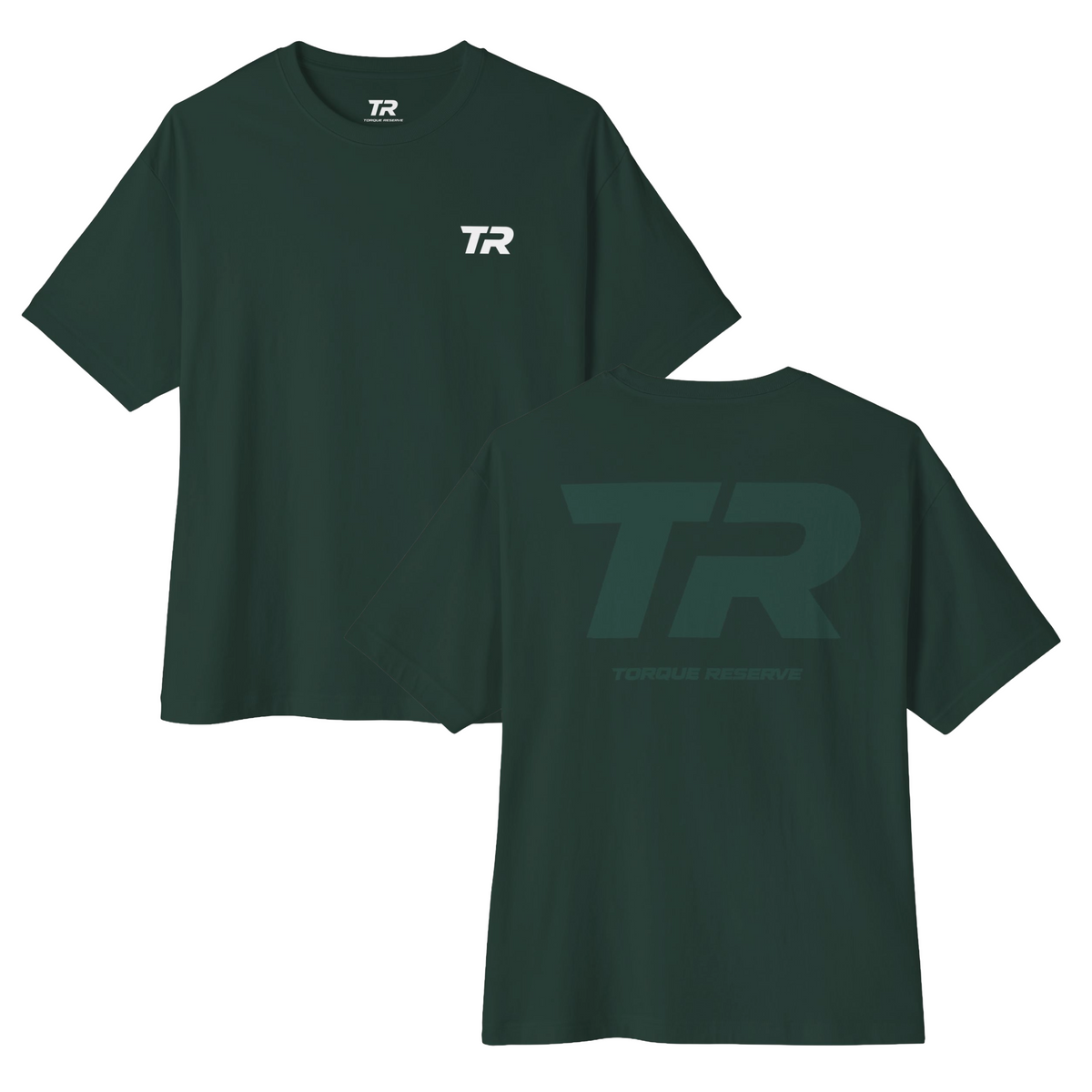 Faded Initial Graphic Tee