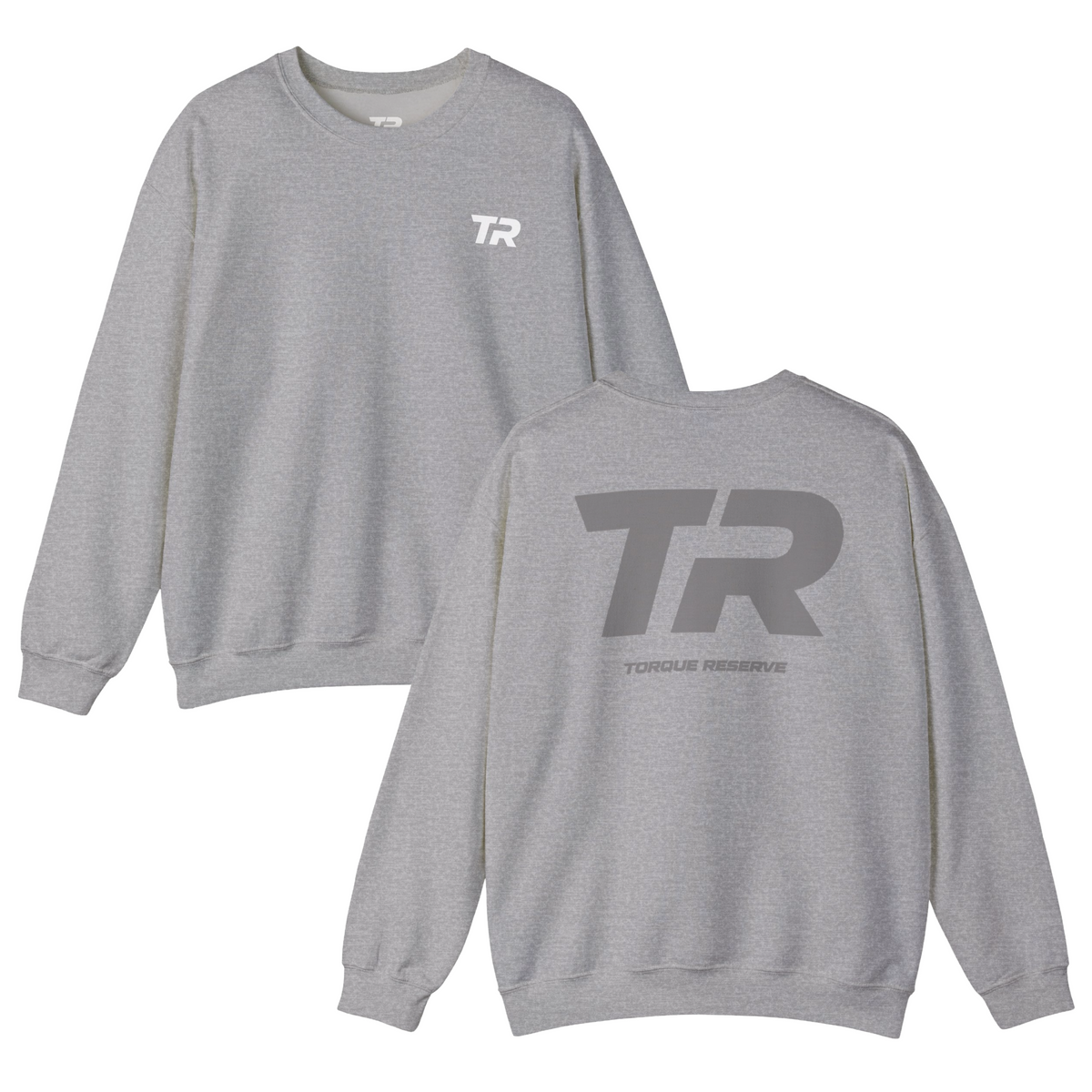 Faded Initial Crewneck