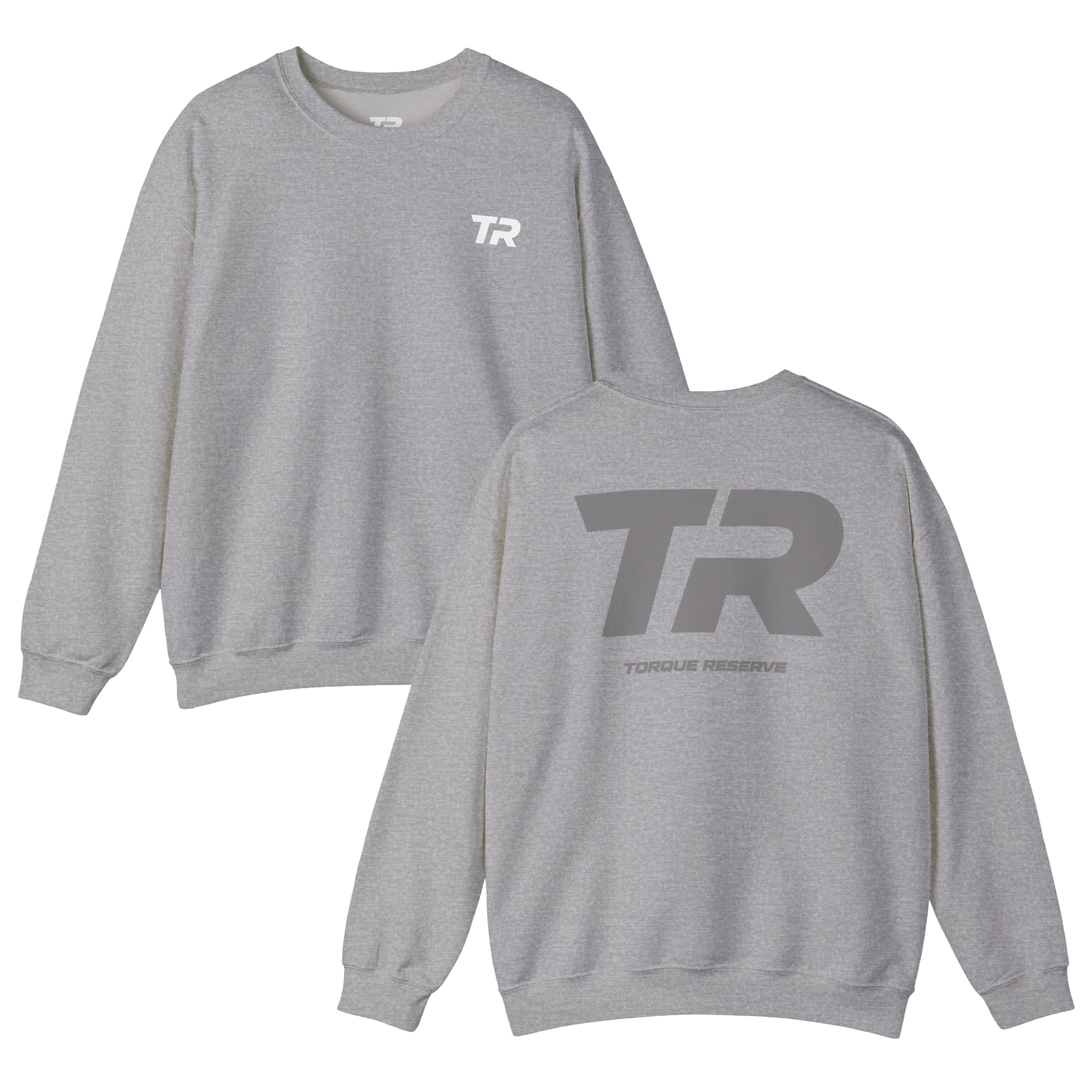 Faded Initial Crewneck