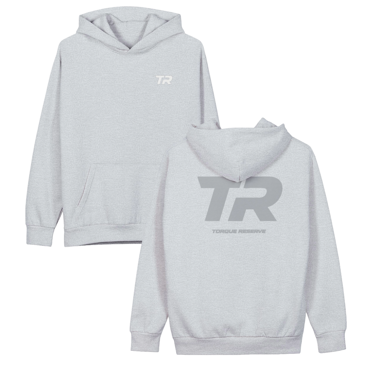 Faded Initial Oversized Hoodie