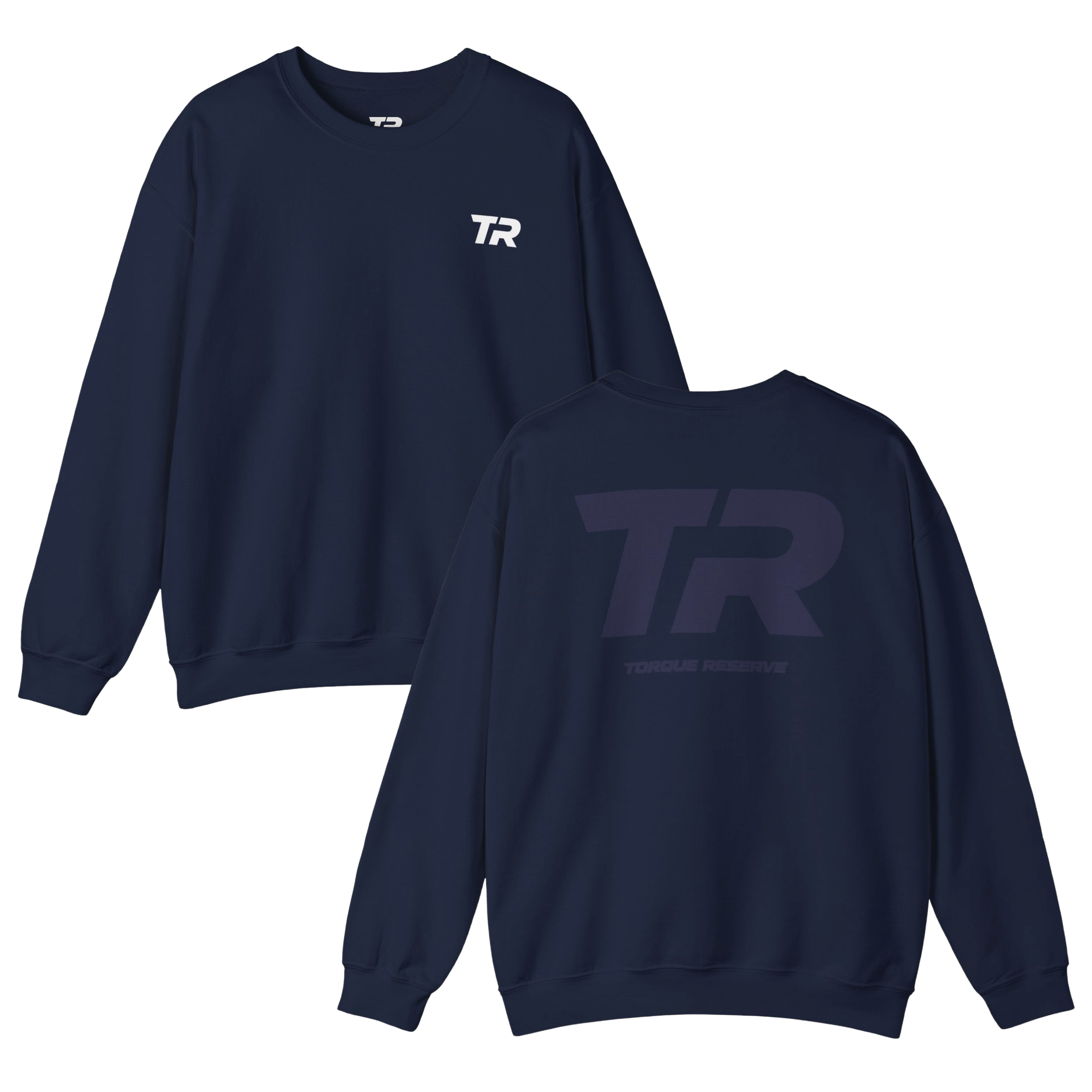 Faded Initial Crewneck