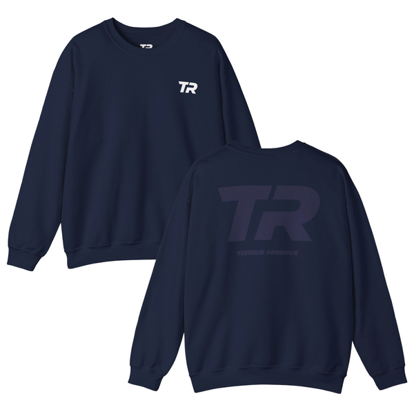 Faded Initial Crewneck