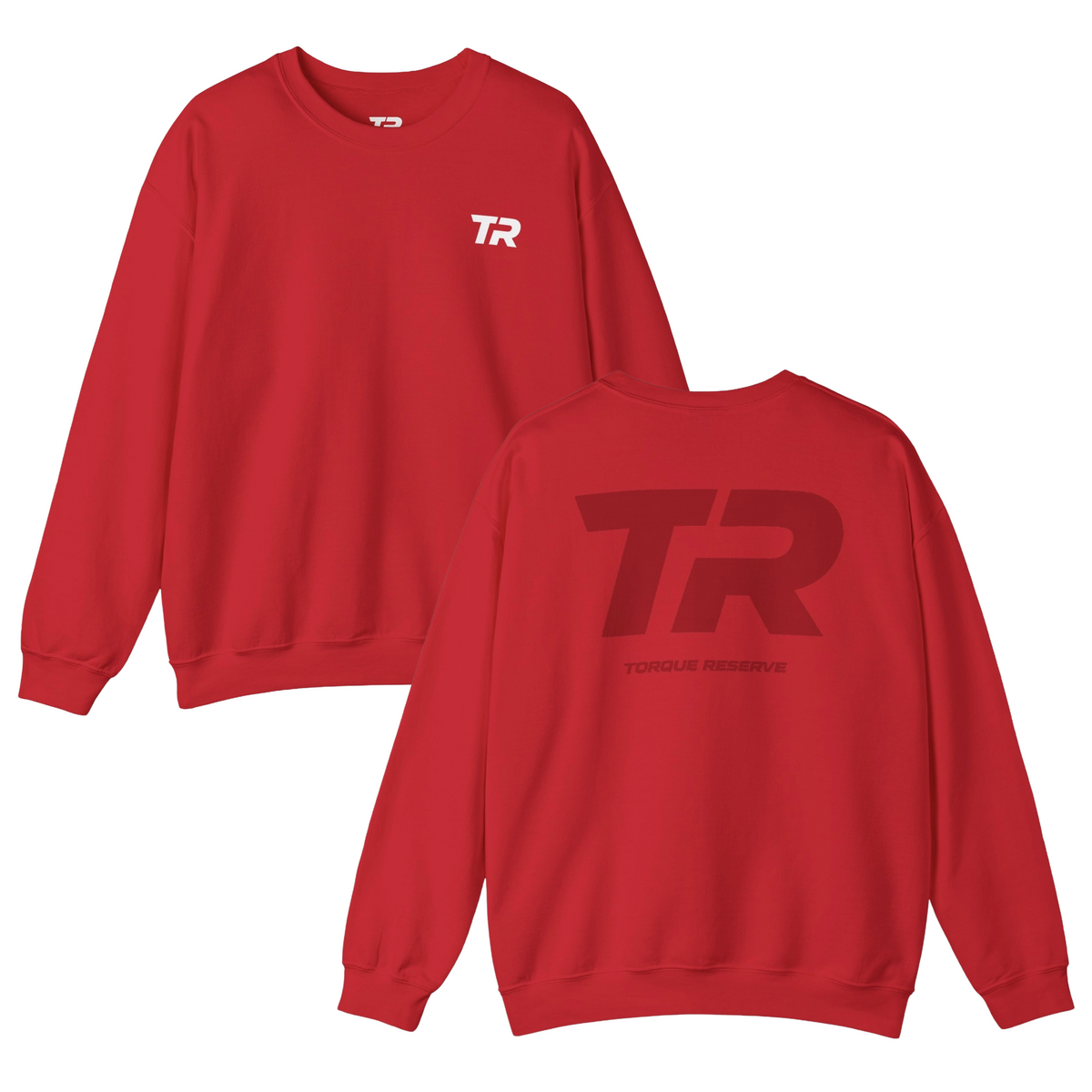 Faded Initial Crewneck