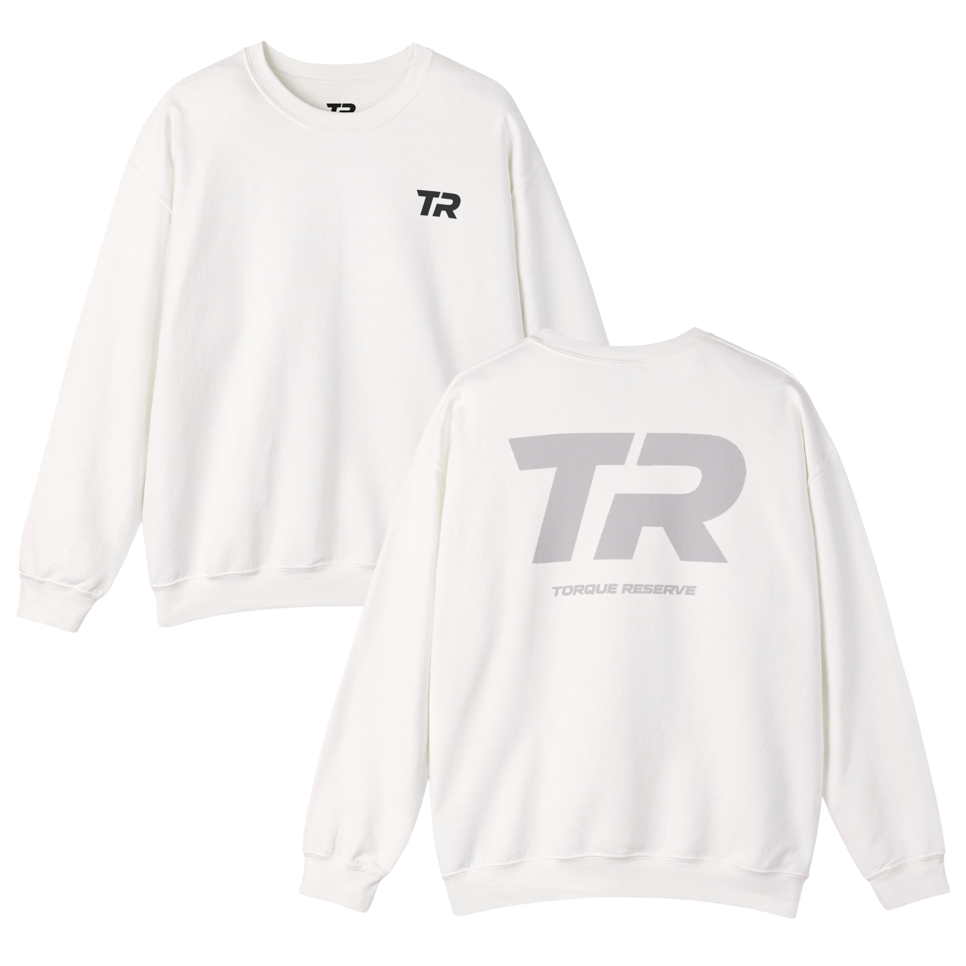 Faded Initial Crewneck