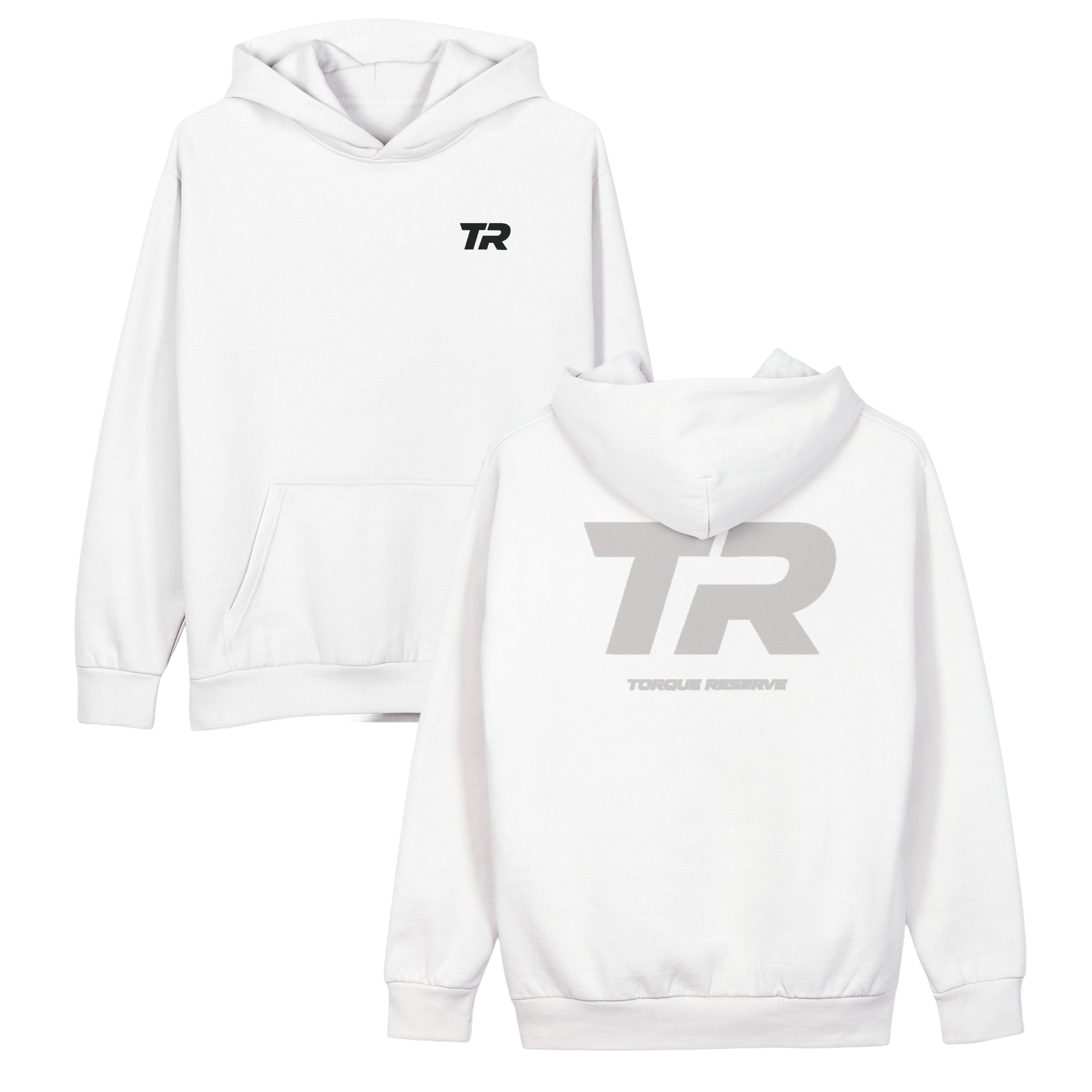 Faded Initial Oversized Hoodie