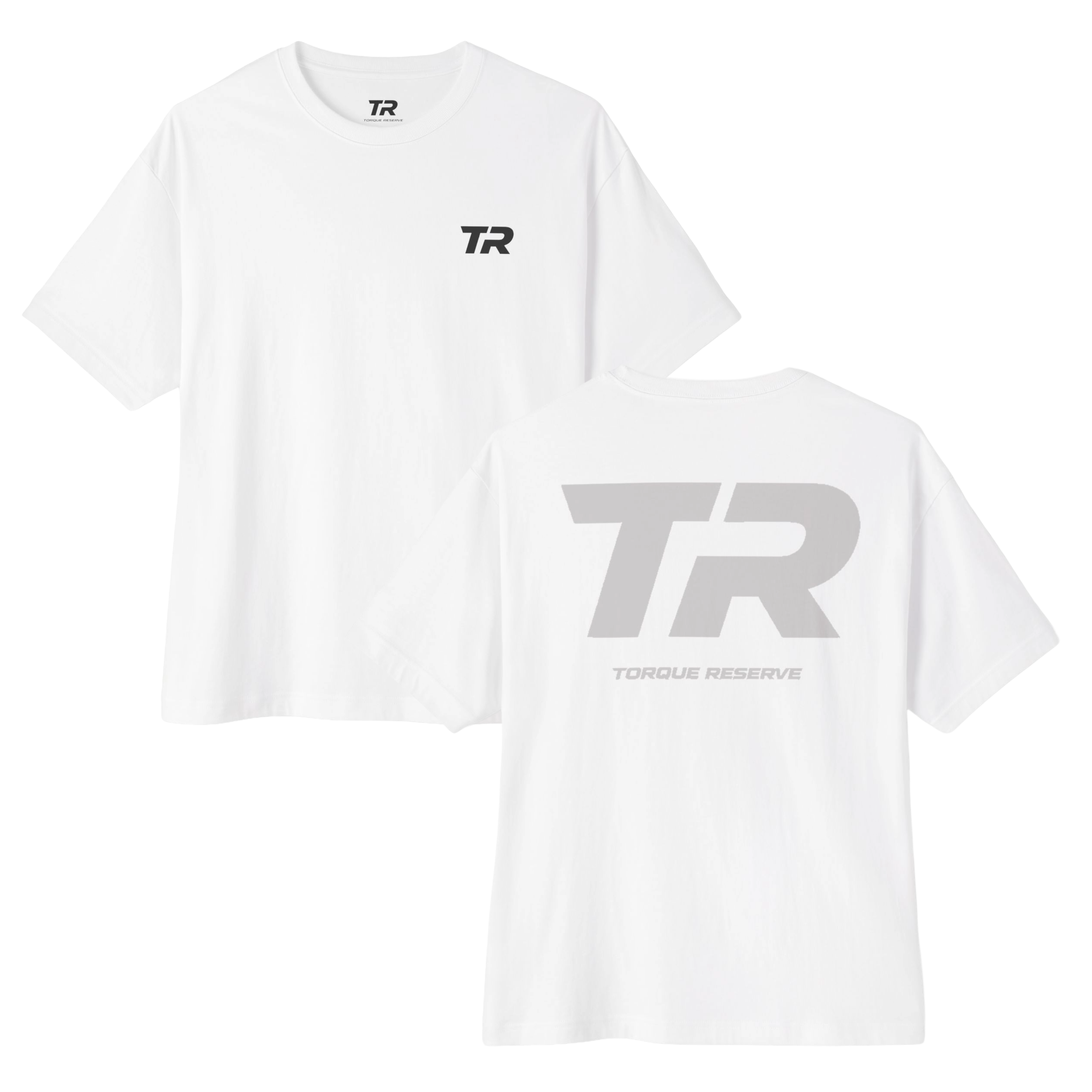 Faded Initial Graphic Tee